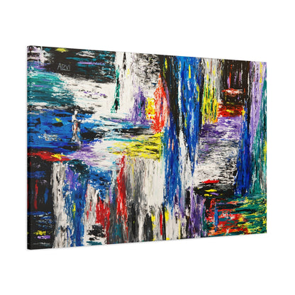 Colorful Canvas: "abstract" by Albert Levi Art