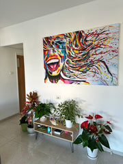 AFTER NOVA - Smile Forever - Canvas BY Albert Levi Art