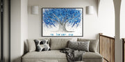 Colorful Canvas: "Am Yisrael Chai - Tree Of Life" by Albert Levi Art