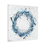 Circle Of Life - Hurricane - Canvas BY Albert Levi Art