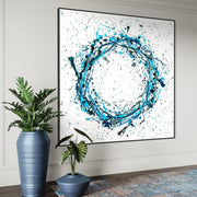 ORIGINAL ARTWORK - Hurricane - BY Albert Levi Art