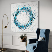 ORIGINAL ARTWORK - Hurricane - BY Albert Levi Art