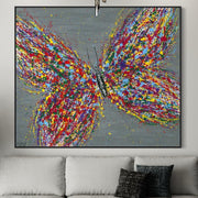 ORIGINAL ARTWORK - Colorful Wings - BY Albert Levi Art