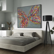 ORIGINAL ARTWORK - Colorful Wings - BY Albert Levi Art