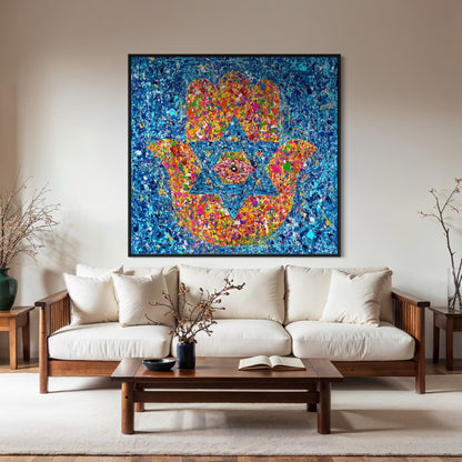 Colorful Canvas: "colors of protection" by Albert Levi Art