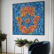 Colorful Canvas: "colors of protection" by Albert Levi Art