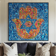 Colorful Canvas: "colors of protection" by Albert Levi Art