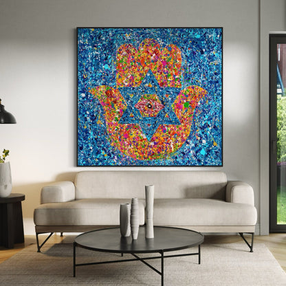 Colorful Canvas: "colors of protection" by Albert Levi Art