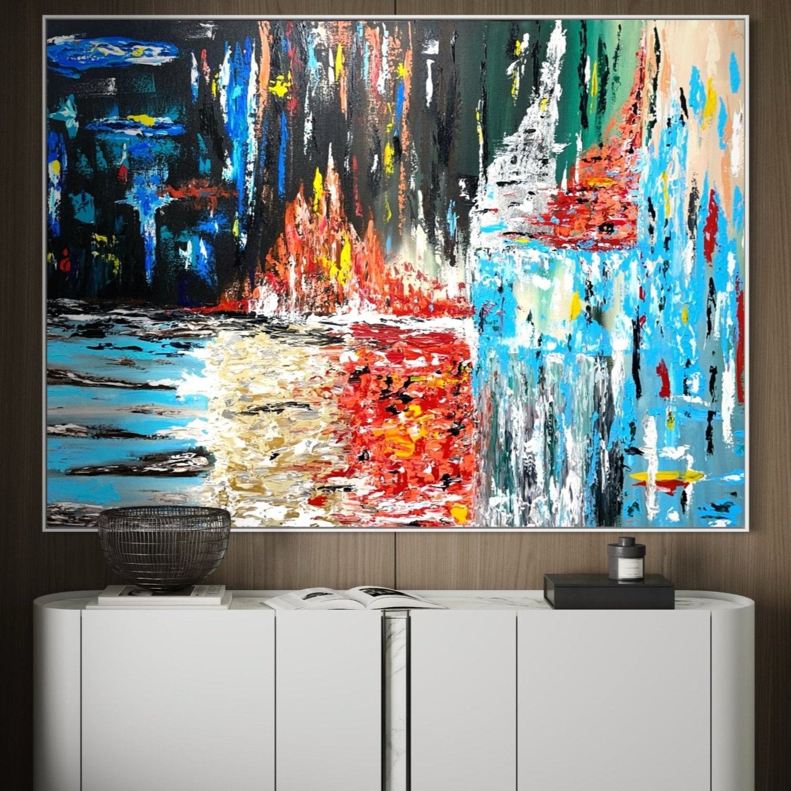 Connections - Canvas BY Albert Levi Art