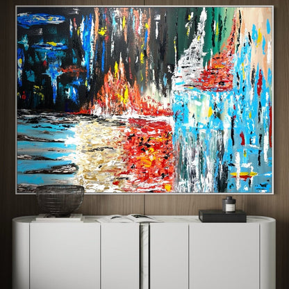 Connections - Canvas BY Albert Levi Art
