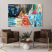 Connections - Canvas BY Albert Levi Art