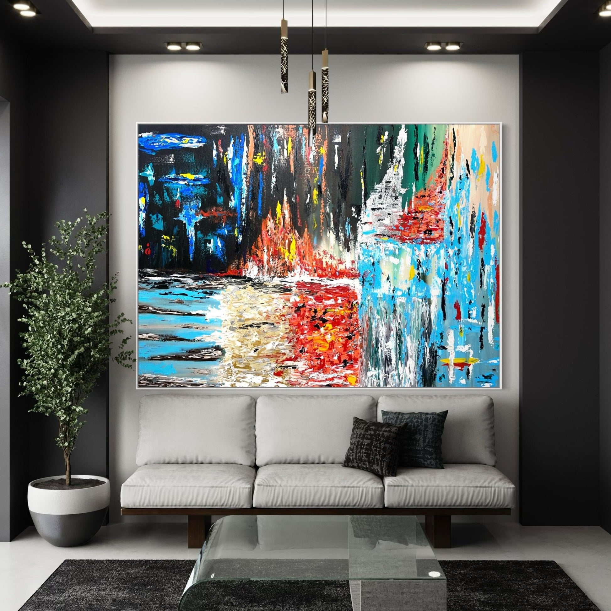 Connections - Canvas BY Albert Levi Art