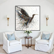 Colorful Canvas: "Copy of Copy of Hamsa" by Albert Levi Art