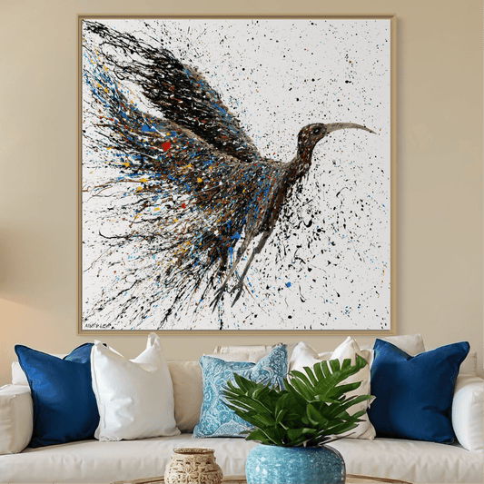 Colorful Canvas: "Copy of Copy of Hamsa" by Albert Levi Art