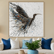 Colorful Canvas: "Copy of Copy of Hamsa" by Albert Levi Art