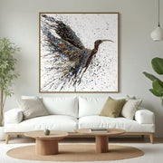 Colorful Canvas: "Copy of Copy of Hamsa" by Albert Levi Art