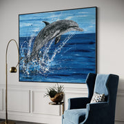 Dance Among The Waves - Canvas BY Albert Levi Art