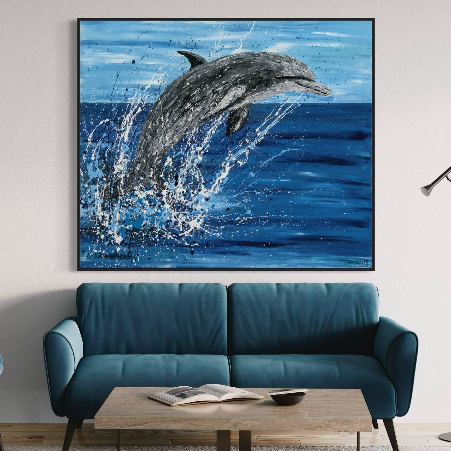 Dance Among The Waves - Canvas BY Albert Levi Art