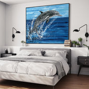 Dance Among The Waves - Canvas BY Albert Levi Art