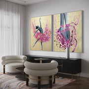 Dance of Dreams - Canvas BY Albert Levi Art