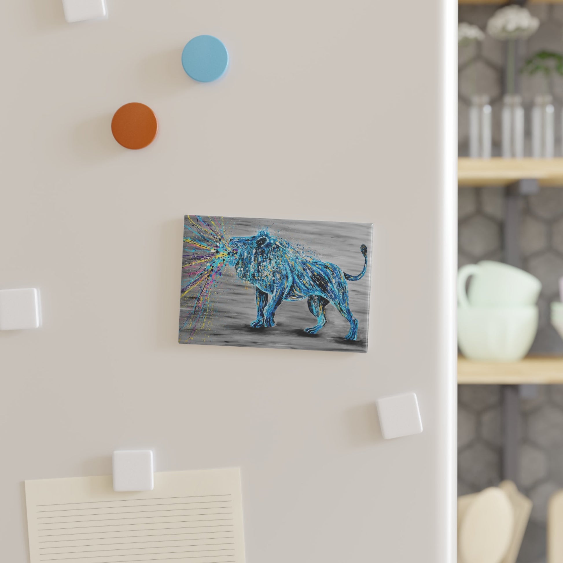 Donation for Wounded Soldiers - Roar Of Strength - Home Decor BY Albert Levi Art