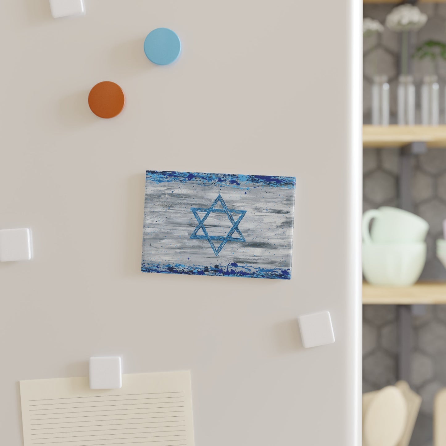 Donation for Wounded Soldiers - Star of David - Home Decor BY Albert Levi Art