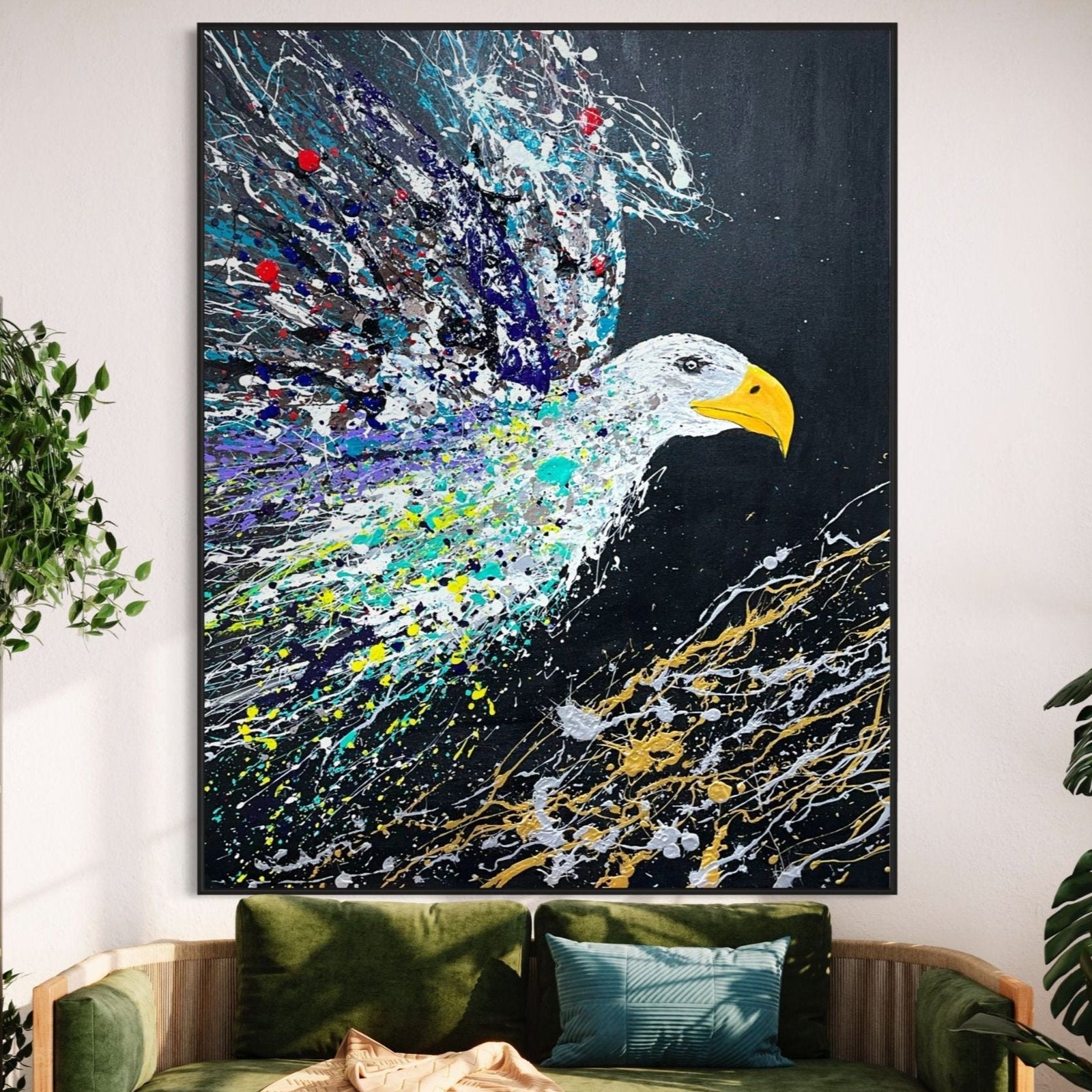 Eagle's Flight - Canvas BY Albert Levi Art