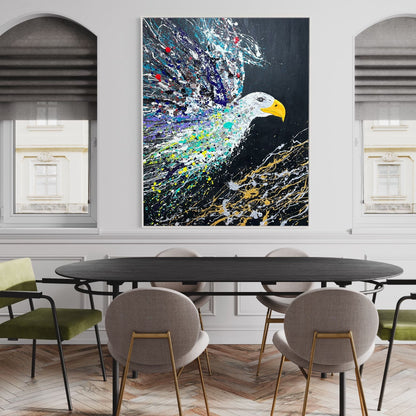 Eagle's Flight - Canvas BY Albert Levi Art