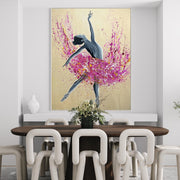 Elegance in Motion - Canvas BY Albert Levi Art