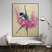 Elegance in Motion - Canvas BY Albert Levi Art