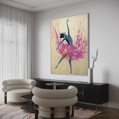 Elegance in Motion - Canvas BY Albert Levi Art