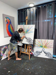 Everlasting Love - Canvas BY Albert Levi Art