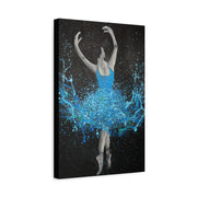 Glow In The Dark Dance - Celebrate Freedom in Glow - Canvas BY Albert Levi Art