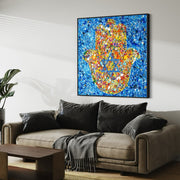 LIMITED EDITION PRINT - Hamsa - Canvas BY Albert Levi Art