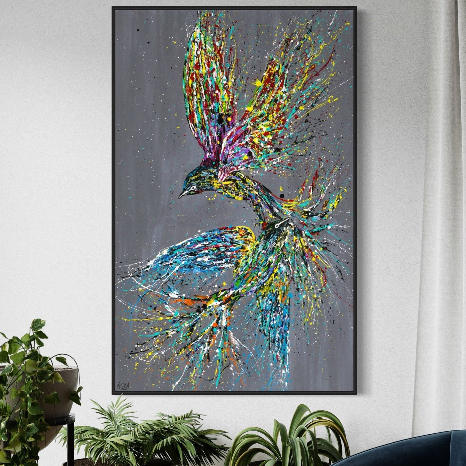 Happiness - Canvas BY Albert Levi Art