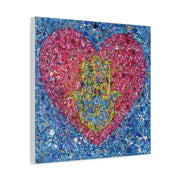 Colorful Canvas: "Heart of Protection" by Albert Levi Art