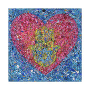 Colorful Canvas: "Heart of Protection" by Albert Levi Art