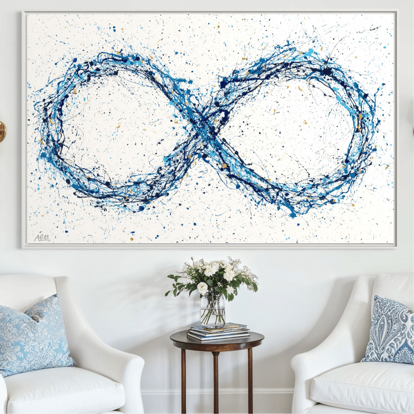 Colorful Canvas: "infinite sky" by Albert Levi Art