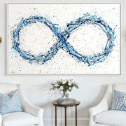 Colorful Canvas: "infinite sky" by Albert Levi Art