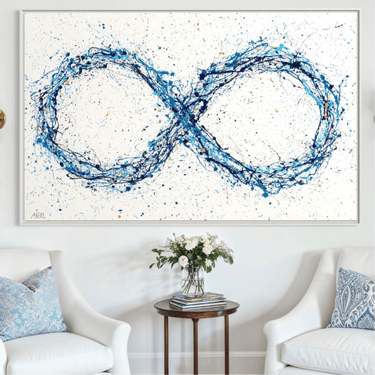 Colorful Canvas: "infinite sky" by Albert Levi Art