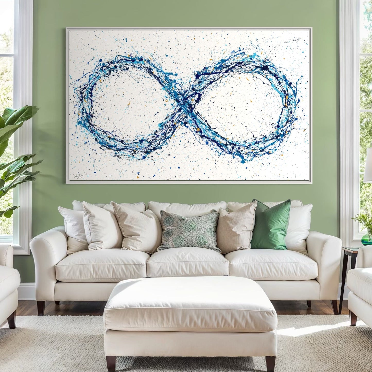 Colorful Canvas: "infinite sky" by Albert Levi Art