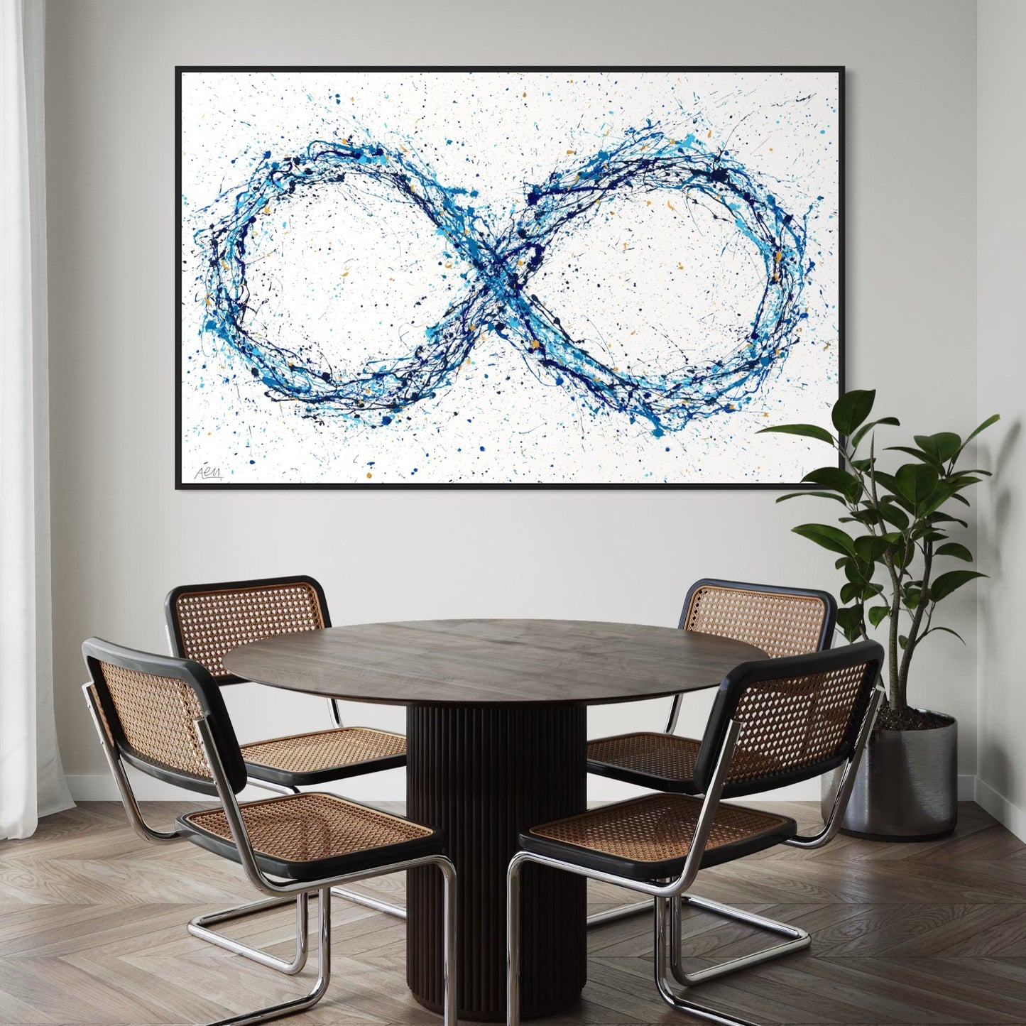 Colorful Canvas: "infinite sky" by Albert Levi Art