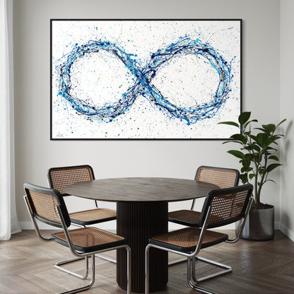 Colorful Canvas: "infinite sky" by Albert Levi Art