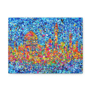 Colorful Canvas: "Jerusalem - Home of My Heart" by Albert Levi Art