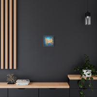 Light of Torah canvas wall art by Albert Levi in a living space