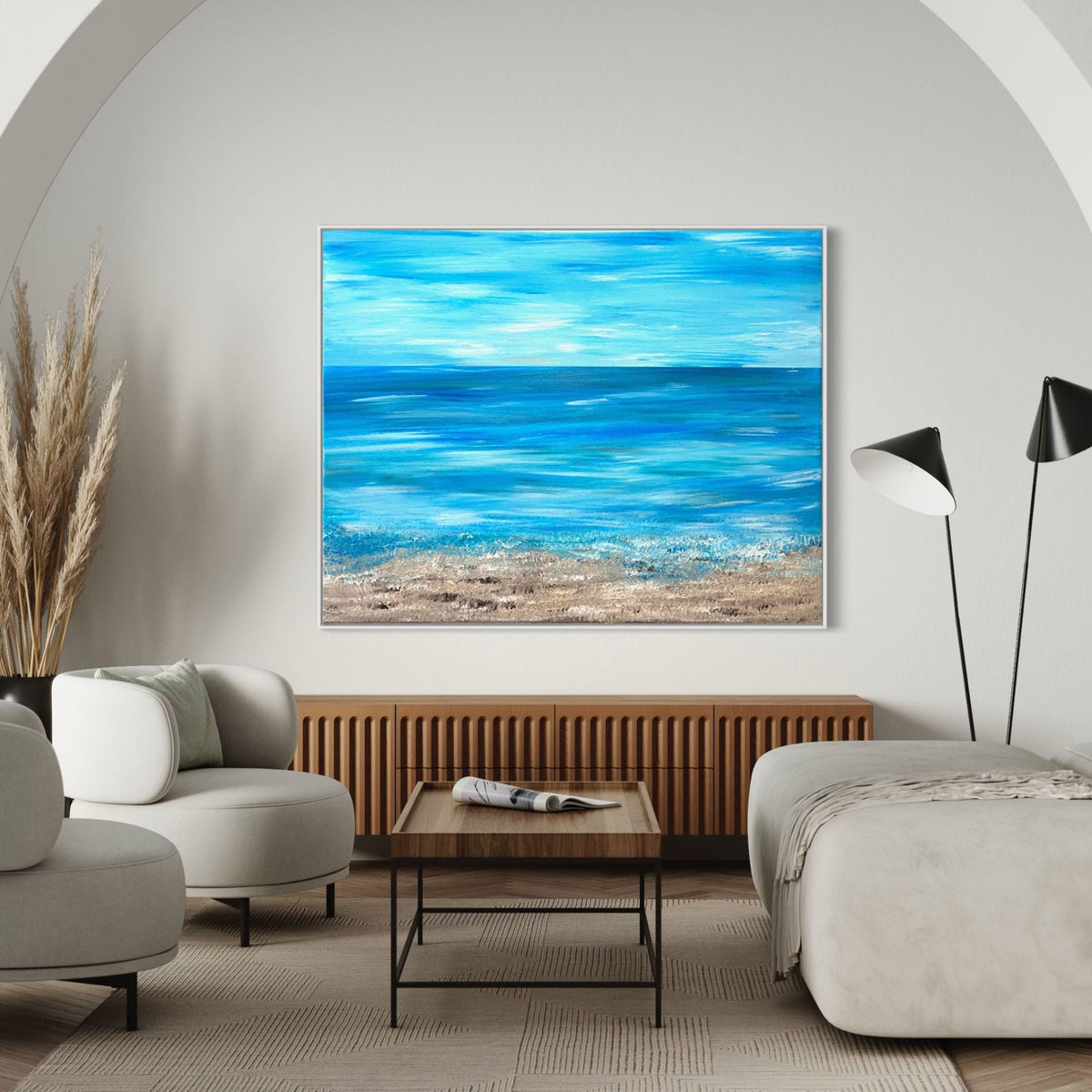 Limited Edition Print - A moment of silence - Canvas BY Albert Levi Art