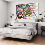 LIMITED EDITION PRINT - AFTER NOVA SMILE FOREVER - Canvas BY Albert Levi Art