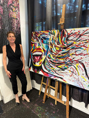 LIMITED EDITION PRINT - AFTER NOVA SMILE FOREVER - Canvas BY Albert Levi Art