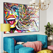 LIMITED EDITION PRINT - AFTER NOVA SMILE FOREVER - Canvas BY Albert Levi Art