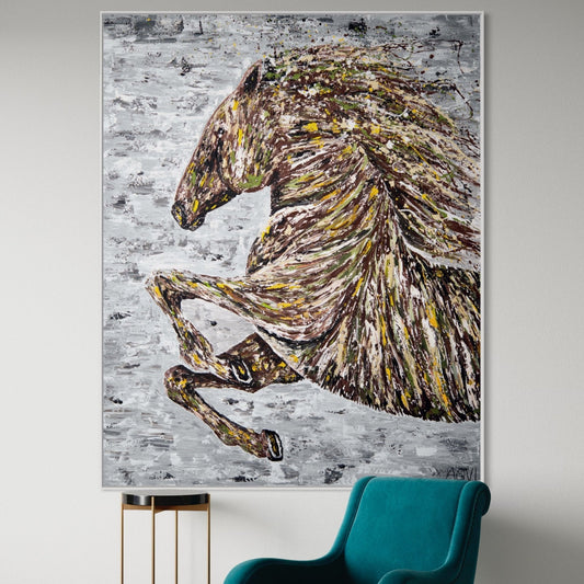 Limited Edition Print - Breaking the limits - Canvas BY Albert Levi Art